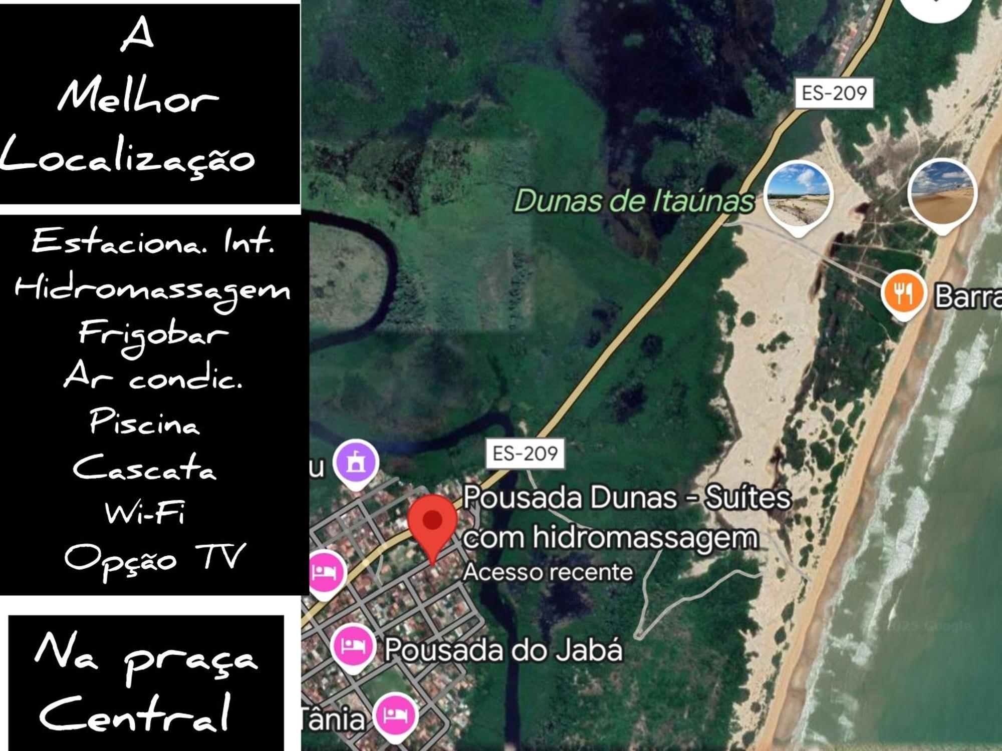 Pousada Dunas - Suites Com Hidromassagem No Coracao Da Vila Itaunas  Bagian luar foto