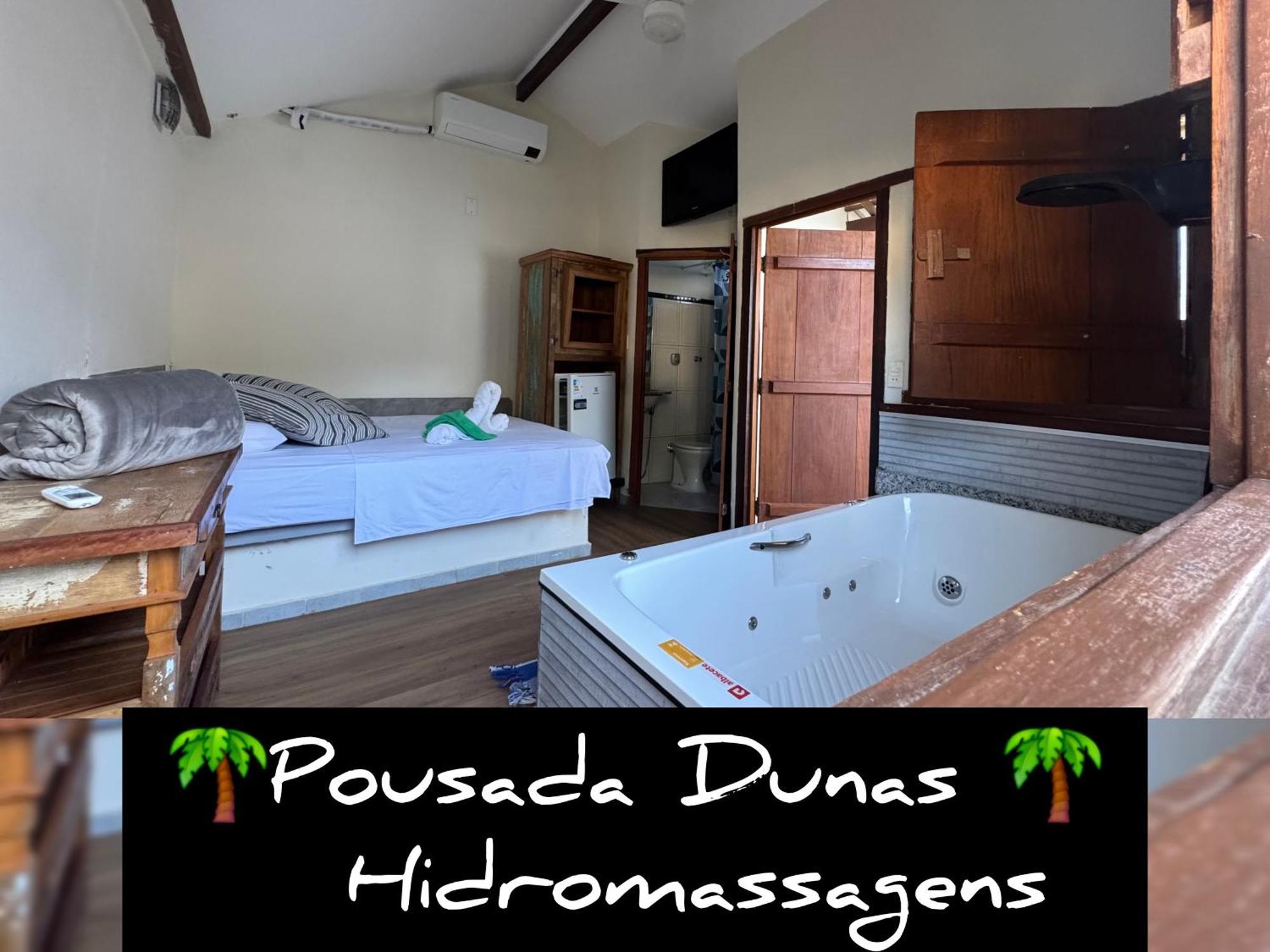 Pousada Dunas - Suites Com Hidromassagem No Coracao Da Vila Itaunas  Bagian luar foto